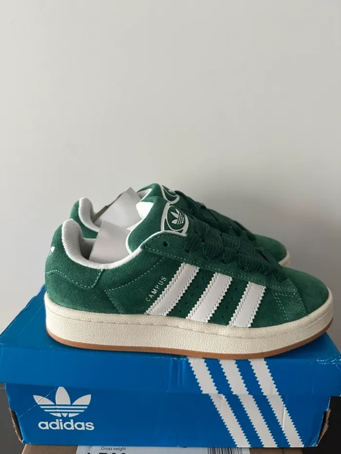 Adidas Campus vert 36 2/3 - photo numéro 2