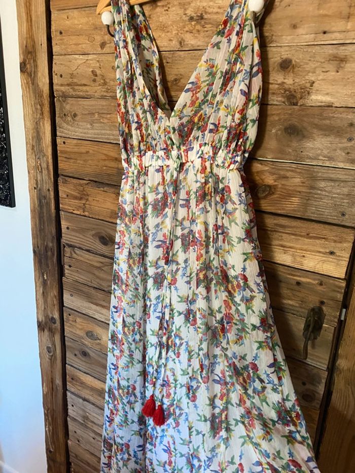 Robe Longue fleuri doublée - photo numéro 10