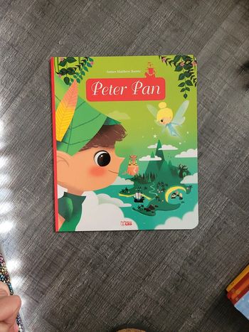 Livre peter pan