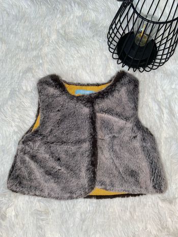 Boléro fausse fourrure