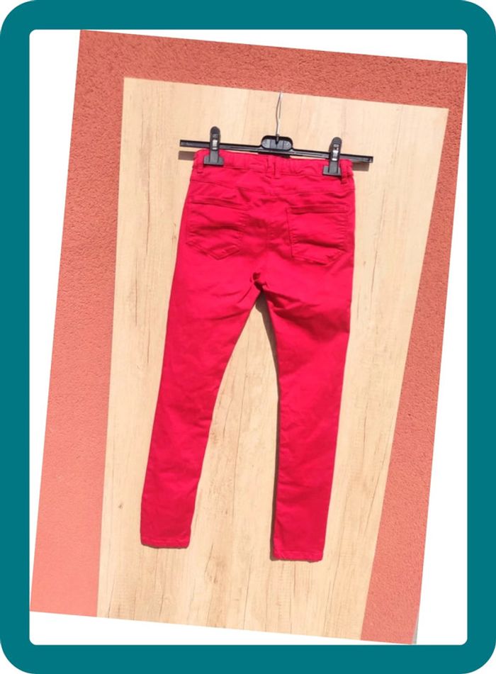 Jeans rouge Tao Tape à l'oeil 9 ans - photo numéro 4