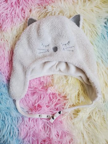 🌴 Bonnet tout chaud polaire blanc orchestra