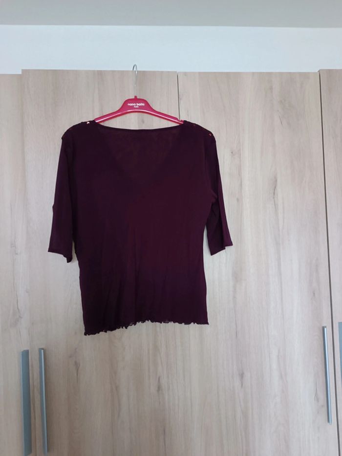 T-shirt paillettes taille 38 - photo numéro 6
