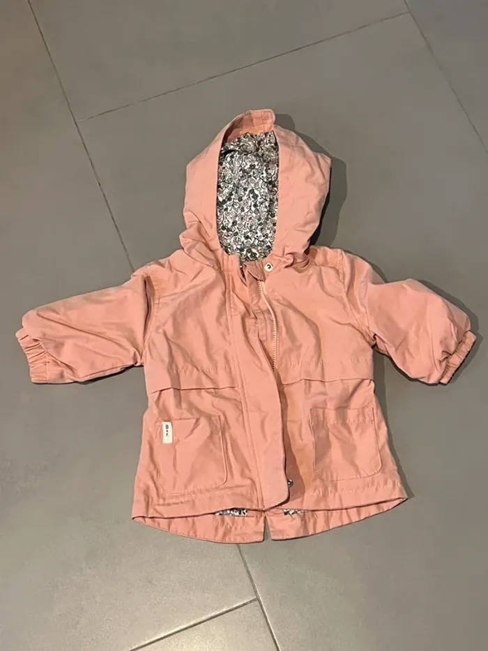 Manteau fille 9 mois rose