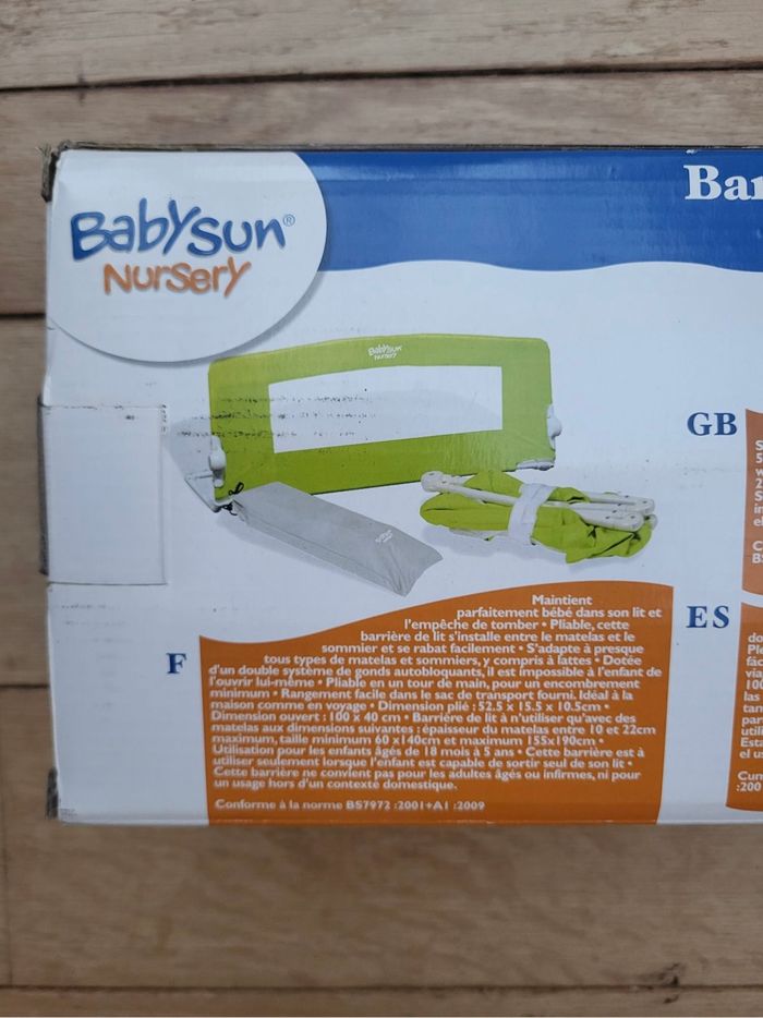 Babysun Nursery - Barrière de lit pliable - photo numéro 4