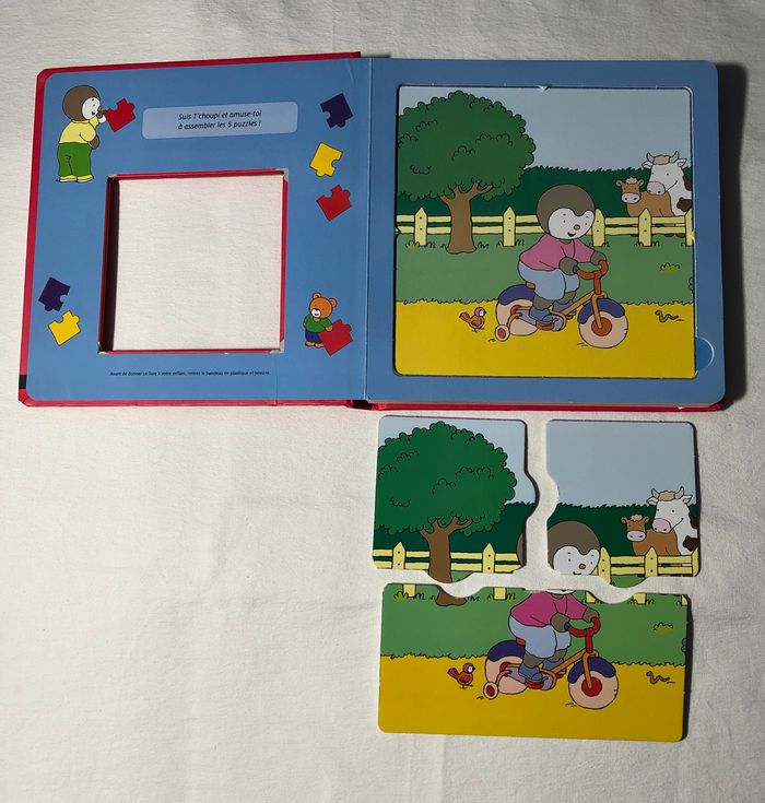 Livre puzzle T’choupi Au fil des saisons - photo numéro 8