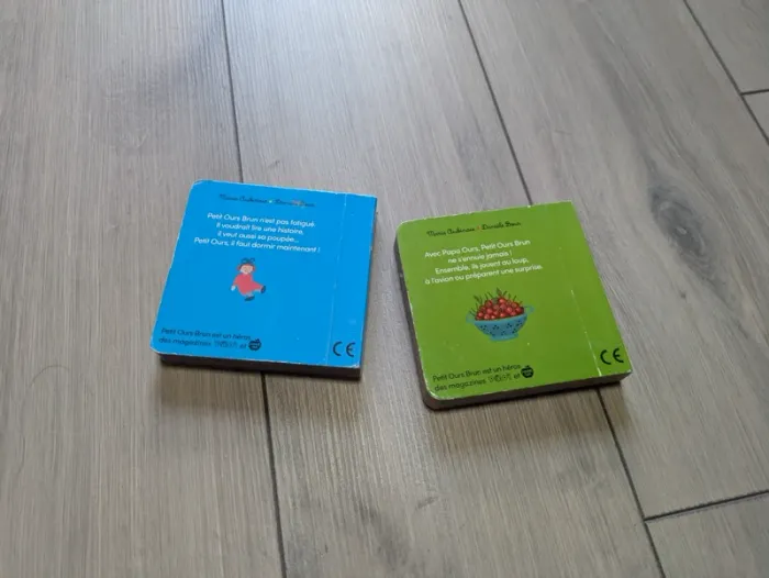 Lot deux livres petit ours brun - photo numéro 2