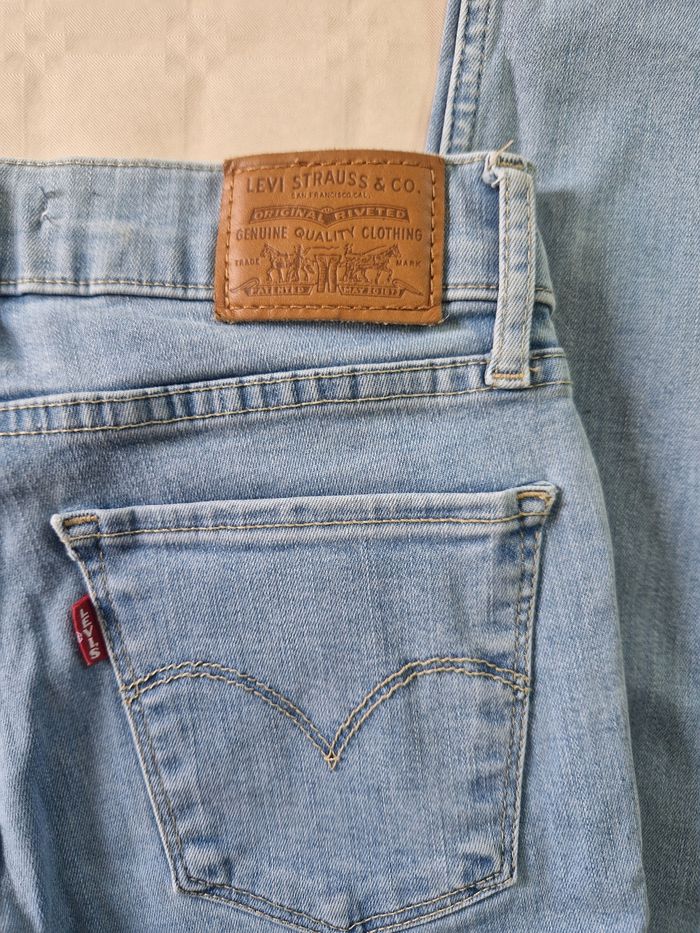 Jeans femme Levi's Strauss  710 , super skinny  , taille 34  , bleu - photo numéro 9