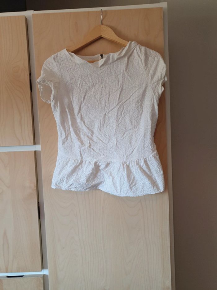 Blouse fermeture