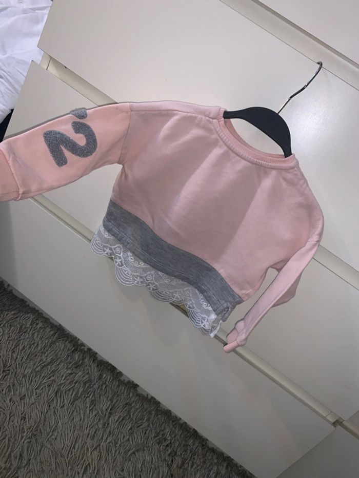 Sweat fille (taille 18/24 mois) - photo numéro 4