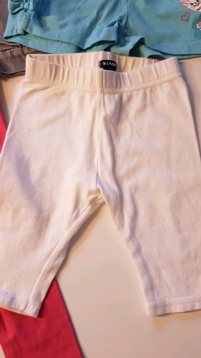 Lot leggings et short 12 mois - photo numéro 4