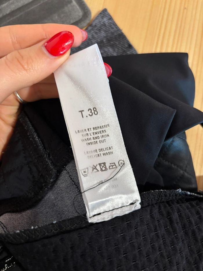 Blouson La Mode est à Vous - Taille 38 - Patchwork tendance - photo numéro 4