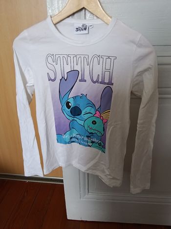 Tee-shirt Disney blanc et multicolore