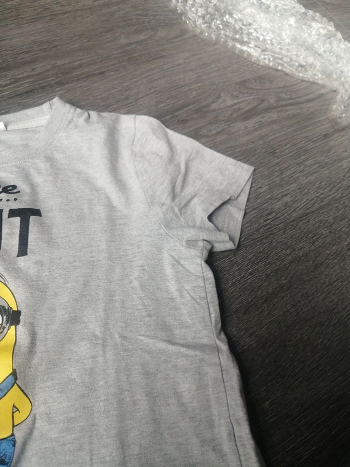 Tee shirt manche courte minion 8A - photo numéro 4