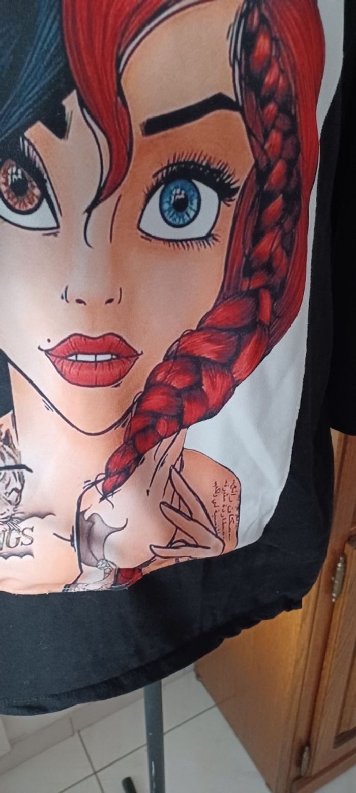 Très jolie robe sweat à capuche femme T U - photo numéro 5