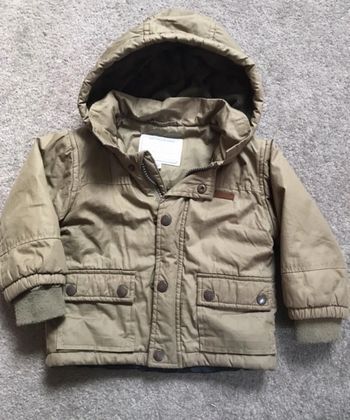 Manteau parka kaki Vertbaudet 18 mois