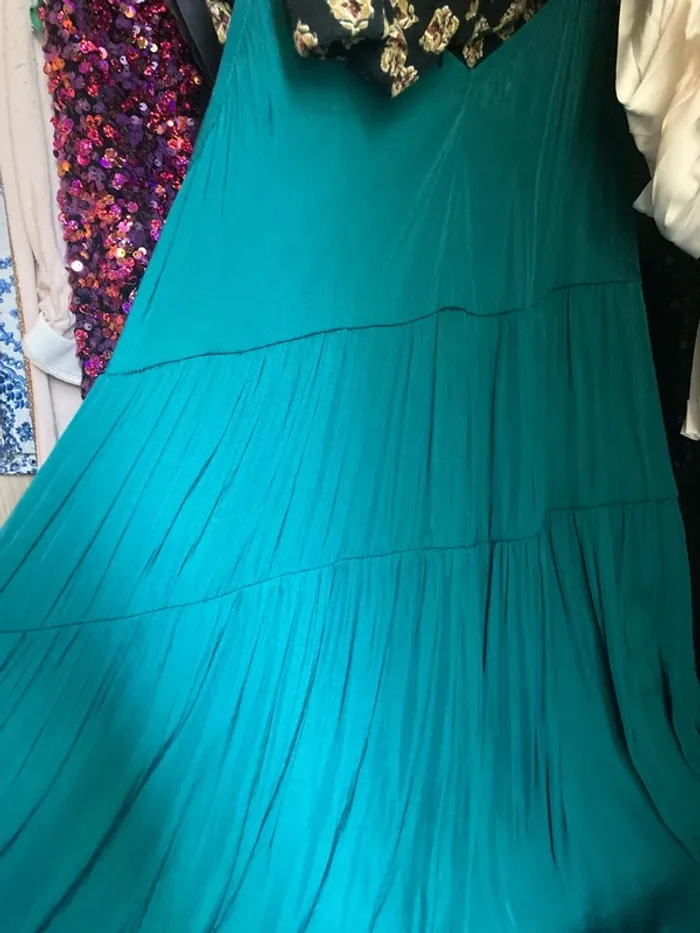 Robe verte oysho