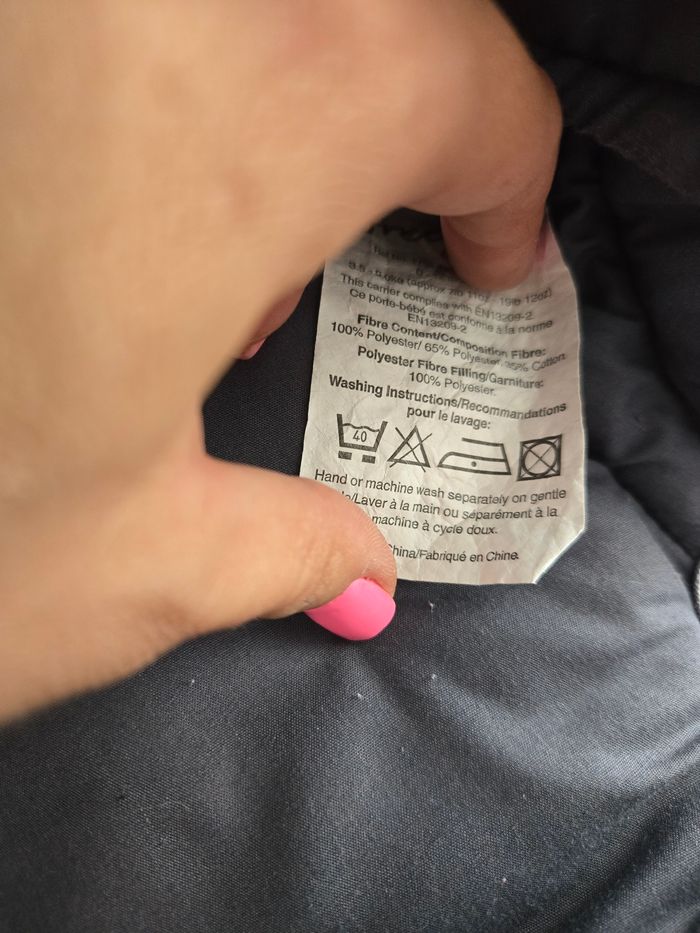 Portée bebe 0/12mois tres bon etat - photo numéro 5