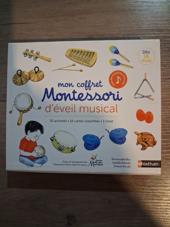 Coffret Montessori d'éveil musical Nathan 