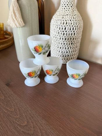 Coquetiers motifs fruits - Arcopal