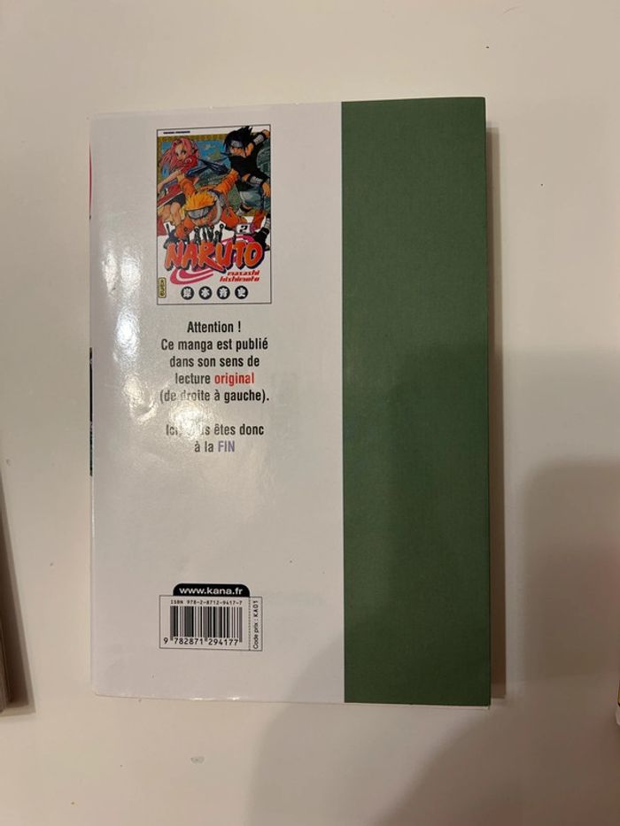 Lot 3 livres mangas naruto - photo numéro 7
