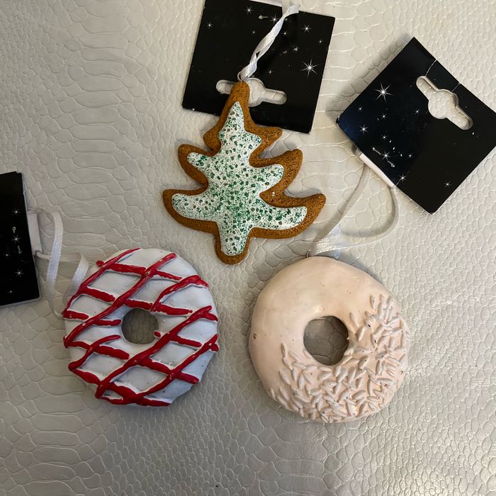 Lot de 3 decoration sapin noel