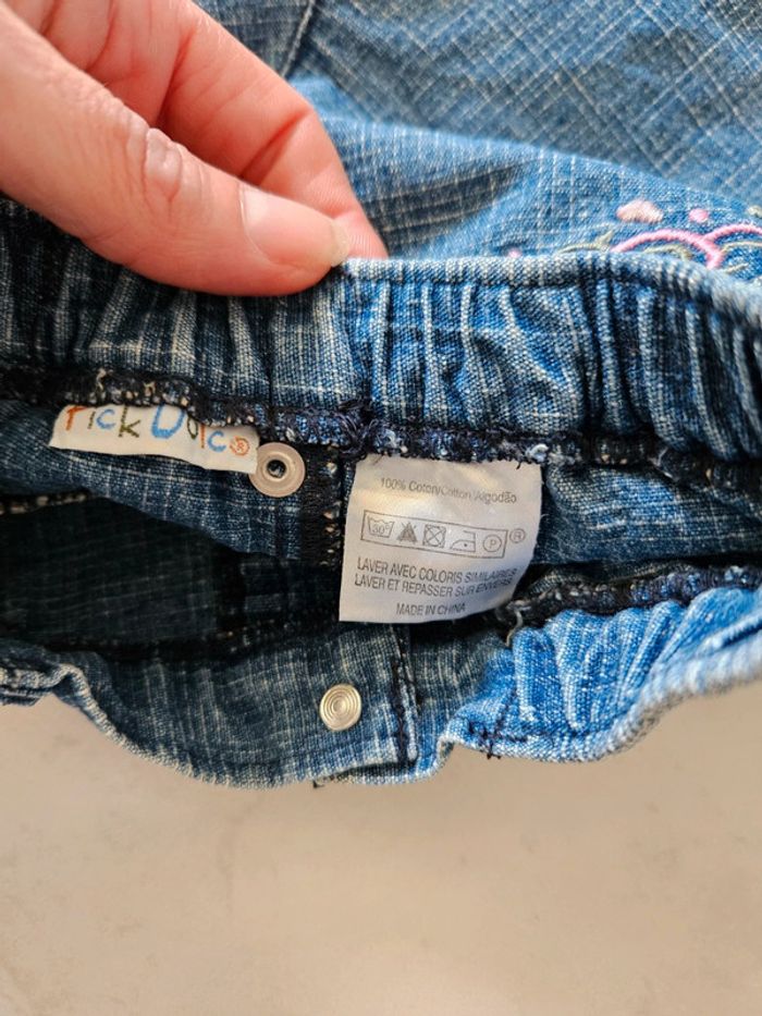 Jean bébé fille 9 mois VINT2 - photo numéro 6