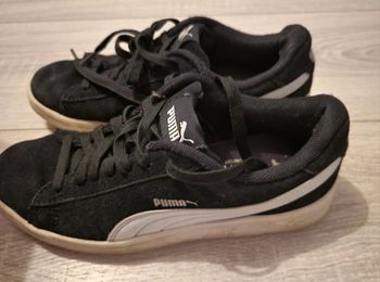 Basket puma noir soft foam +