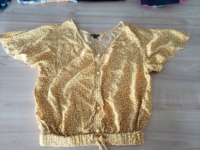 Blouse fleurie kiabi XXS 12 ans