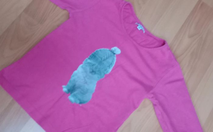 T-shirt fushia 6 ans