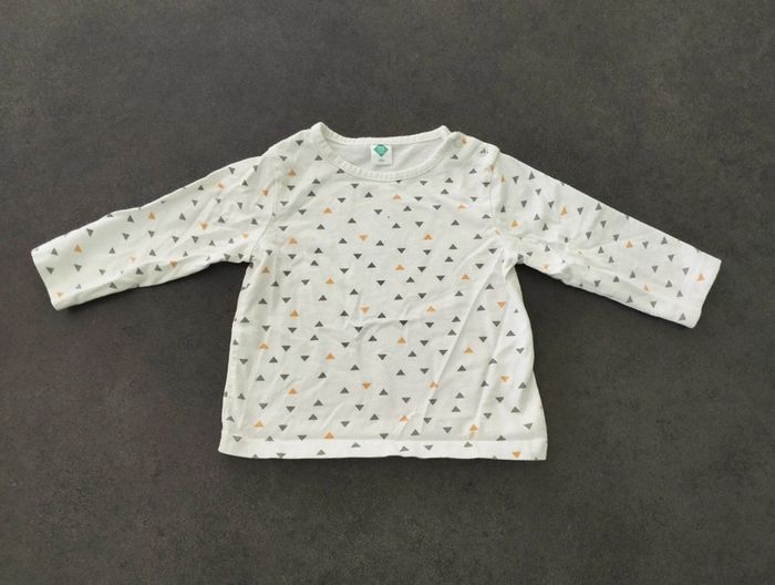 T-shirt manches longues taille 12 mois