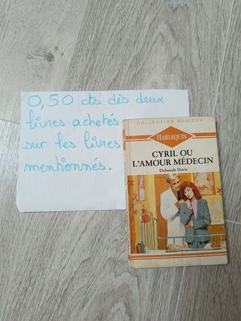 Livre Harlequin collection Horizon