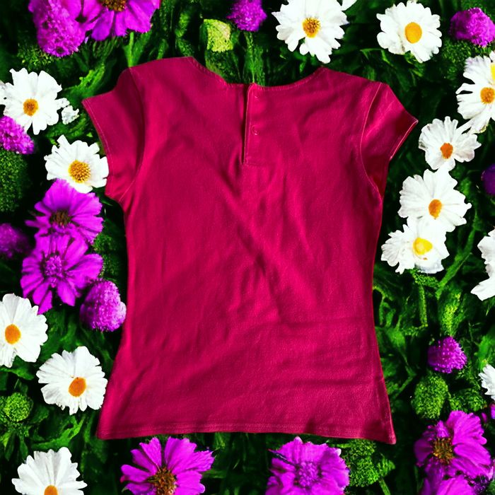 T-shirt fuchsia Kenzo 6 ans TBE (11€) - photo numéro 2
