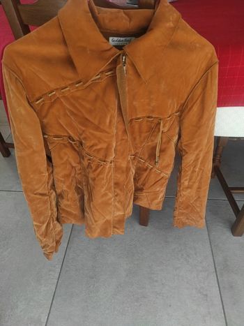 Veste golden leaf fashion xxl. Vintage