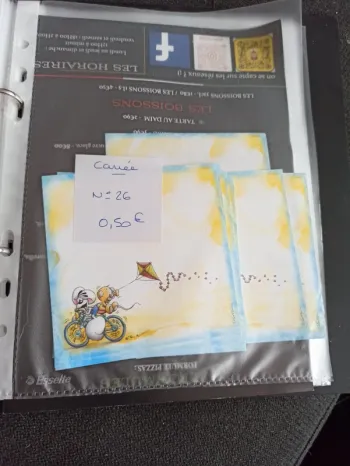 Feuille Diddl carrée 26 0,50€