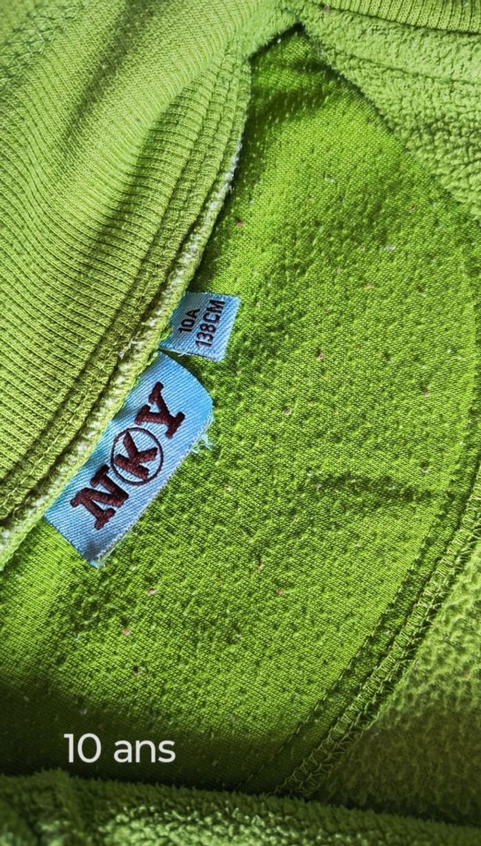 💚 Super gilet polaire vert (10 ans) 💚 - photo numéro 7