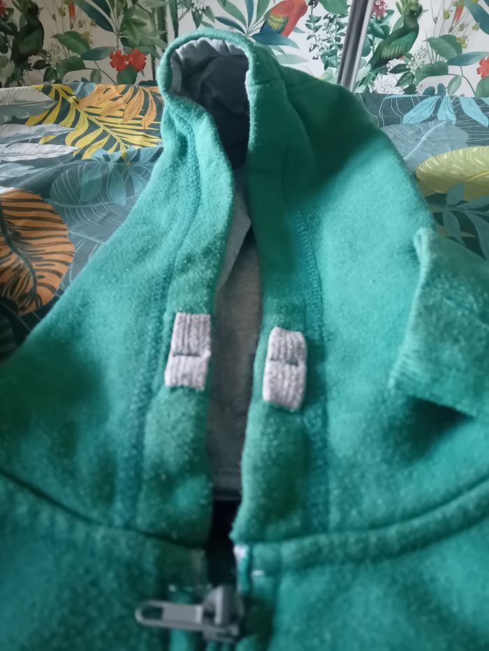 Veste verte à capuche BKL Wear - photo numéro 3