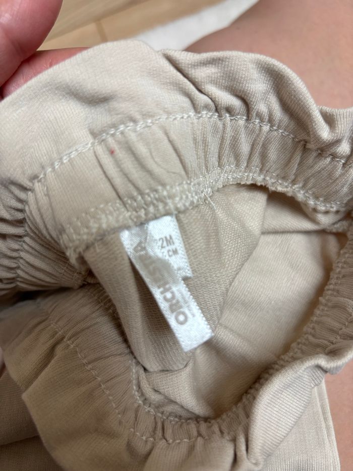 Pantalon beige style sarouel 12 mois - photo numéro 5