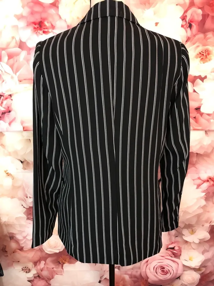 Blazer noir et blanc Pimkie - photo numéro 3