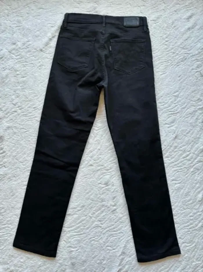 Jean Lévi’s 724 premium high rise straight droit noir taille mi haute W27 36/38 S/M parfaite état - photo numéro 10