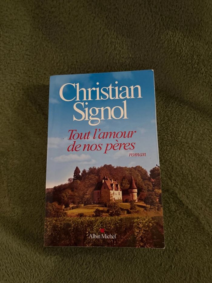 Livre tout l’amour de nos pères