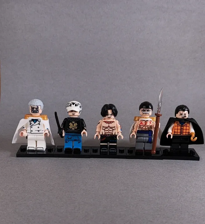 One piece - lot de 15 mini figurines au format Lego - photo numéro 3