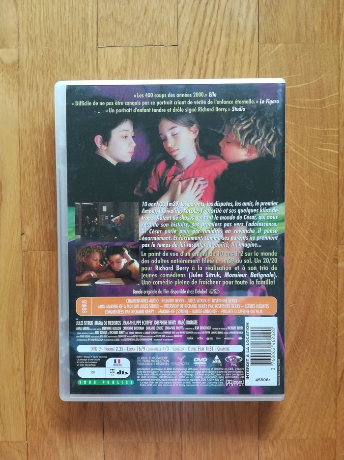 DVD Neuf "Moi César 10 ans 1/2 1m39" - V92B - photo numéro 2