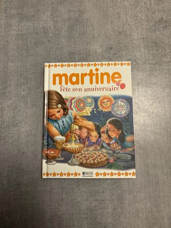 Livre Martine, Fête son anniversaire