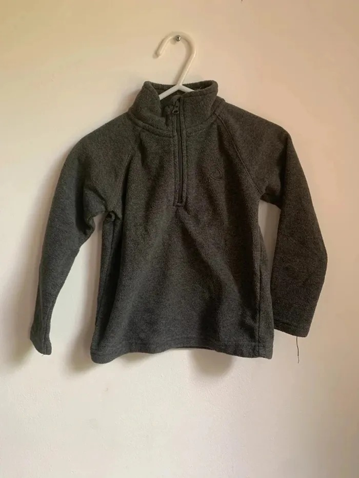 Polaire chaude gris anthracite Tex Kids – 2/3 ans - photo numéro 2