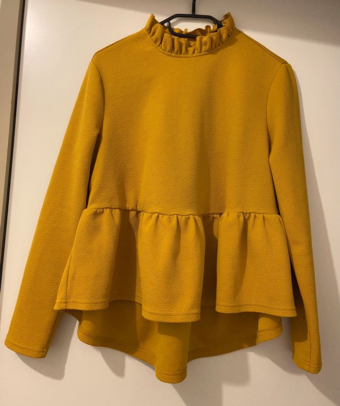 Blouse jaune - photo numéro 3