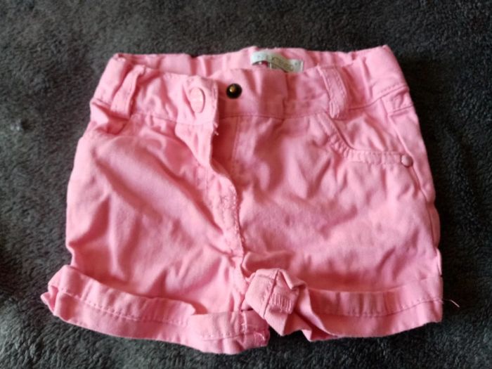 Short 6 mois fille