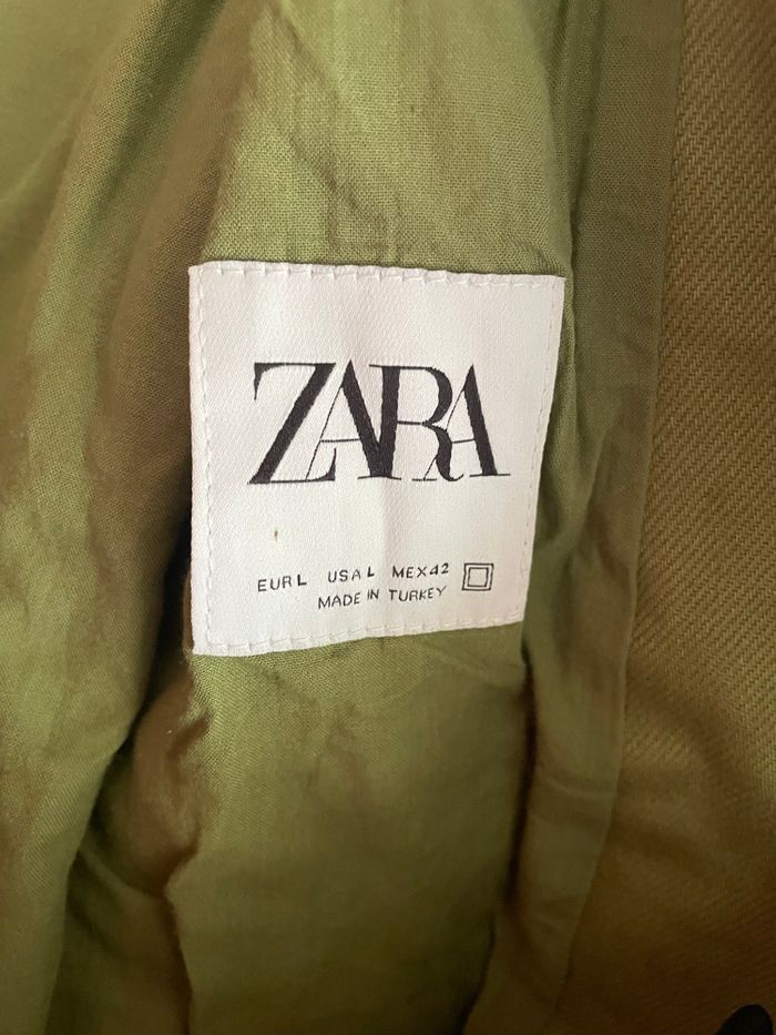 Veste militaire Zara femme L - photo numéro 5