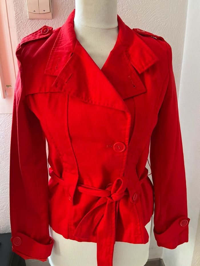Veste femme rouge T.36