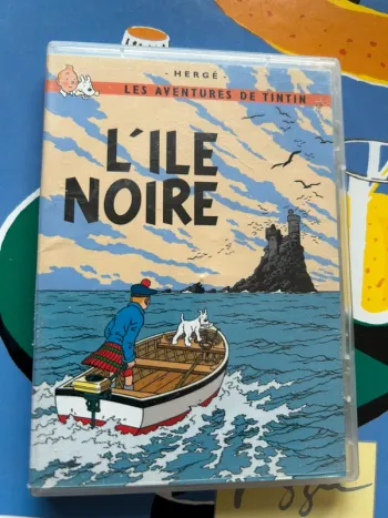 Mini dvd Tintin l’île noire